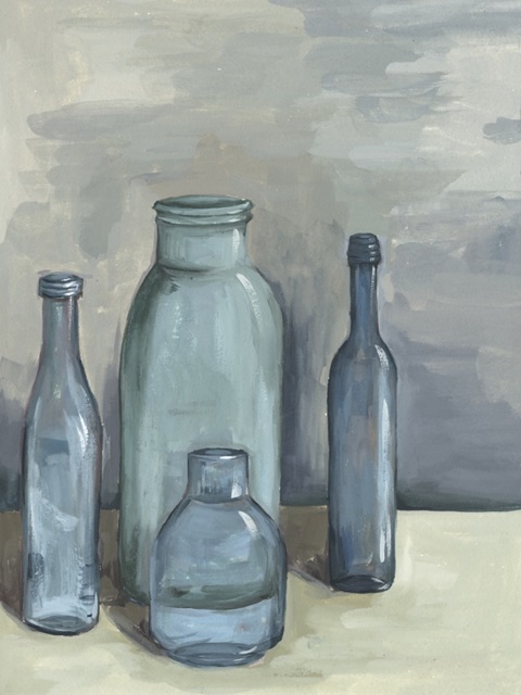 Still Life with Bottles I