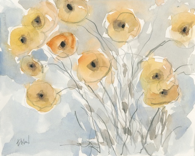 Sunset Poppies II