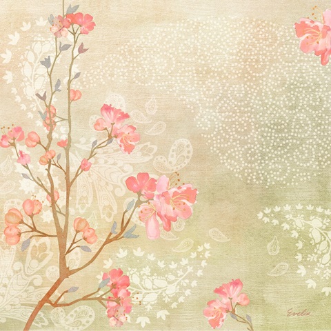 Sweet Cherry Blossoms I