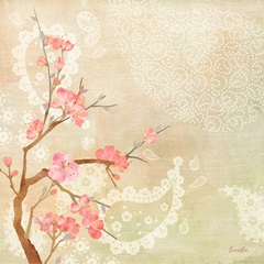 Sweet Cherry Blossoms II