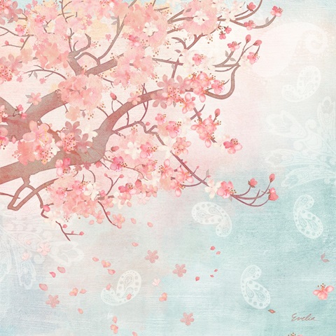 Sweet Cherry Blossoms III