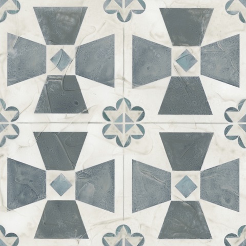 Teal Tile Collection IV