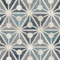 Teal Tile Collection IX