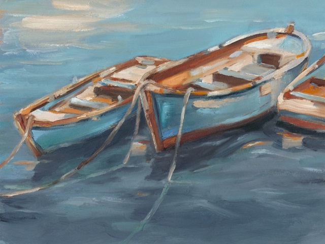 Tethered Row Boats I
