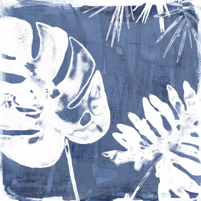 Tropical Indigo Impressions I