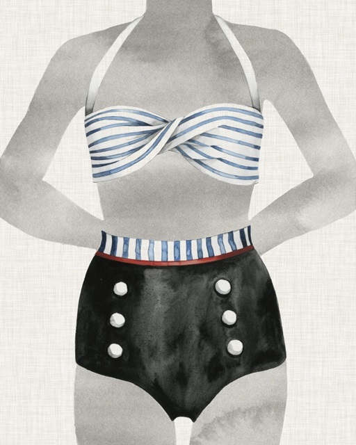 Vintage Bathing Suit I