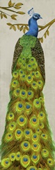 Vintage Peacock I