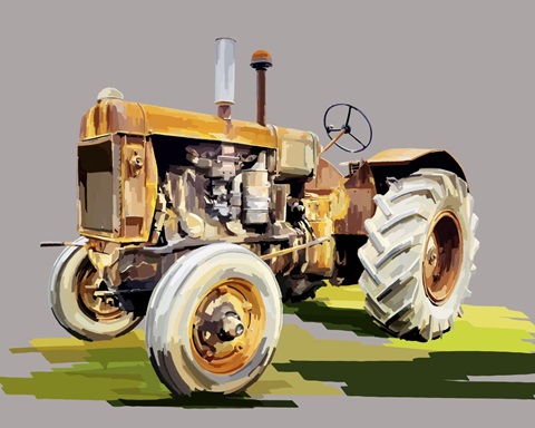 Vintage Tractor IV