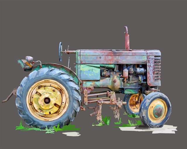 Vintage Tractor VIII