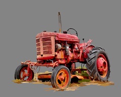 Vintage Tractor XIII