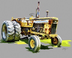 Vintage Tractor XV