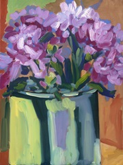 Violet Spring Flowers IV