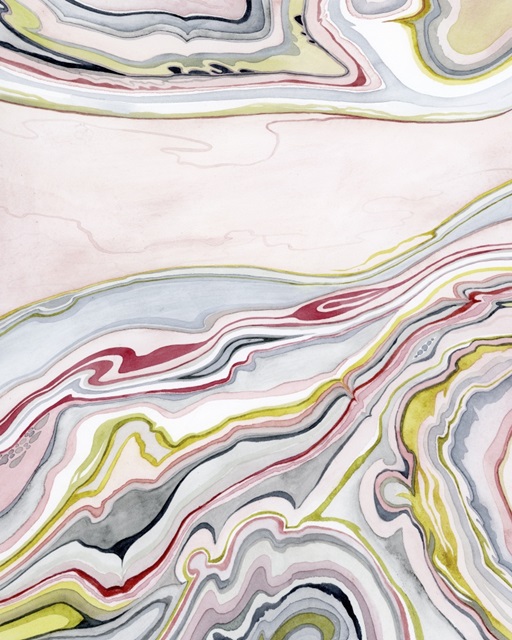 Watercolor Marbling I