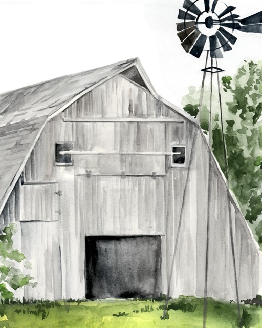 Weathered Barn II