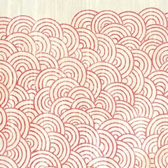 Weathered Patterns in Red I