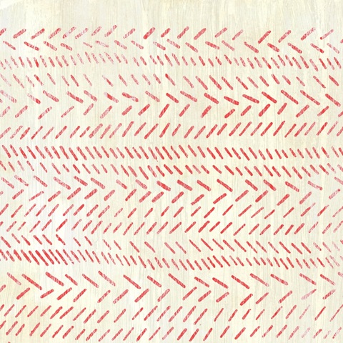 Weathered Patterns in Red II