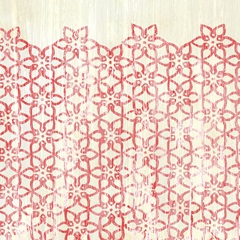 Weathered Patterns in Red IX