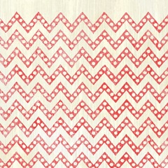 Weathered Patterns in Red XII