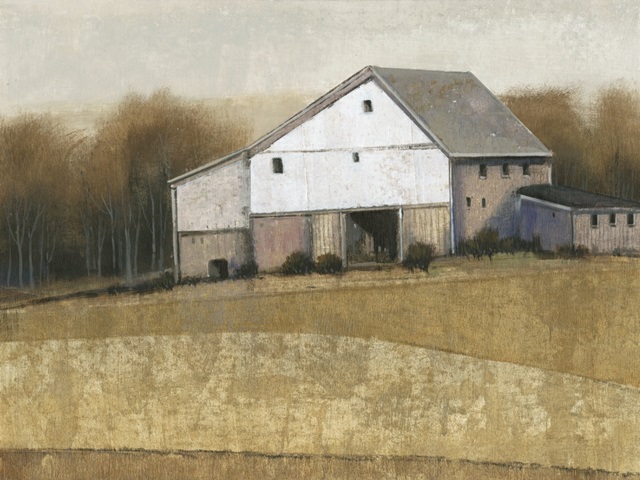 White Barn View I