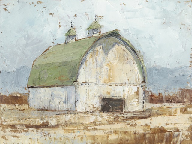 Whitewashed Barn III