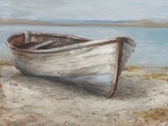 Whitewashed Boat I