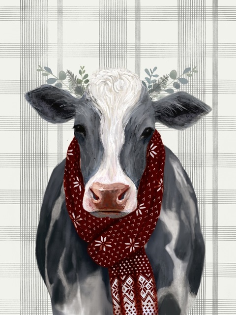 Yuletide Cow II