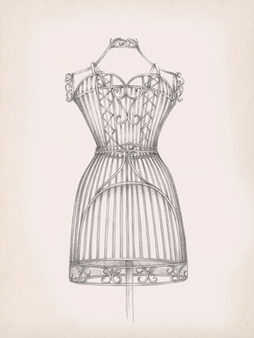 Antique Dress Form I