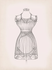 Antique Dress Form II