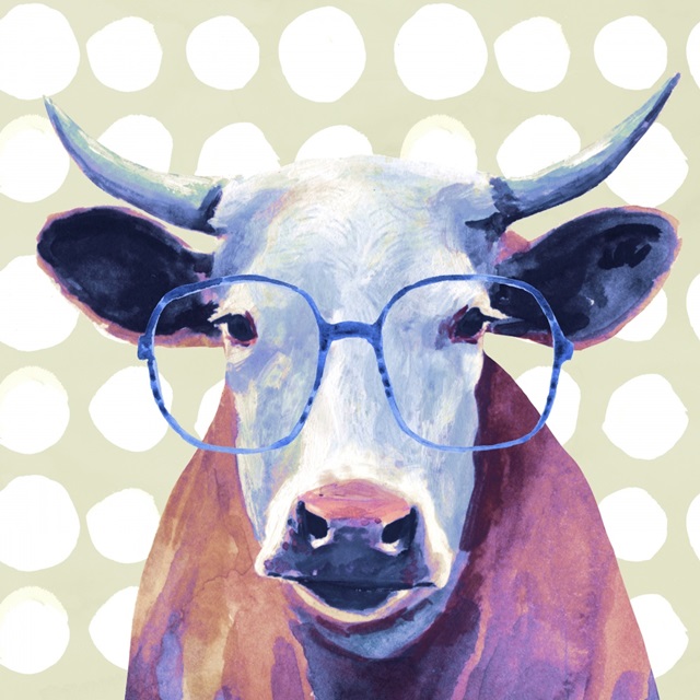 Bespectacled Bovine II