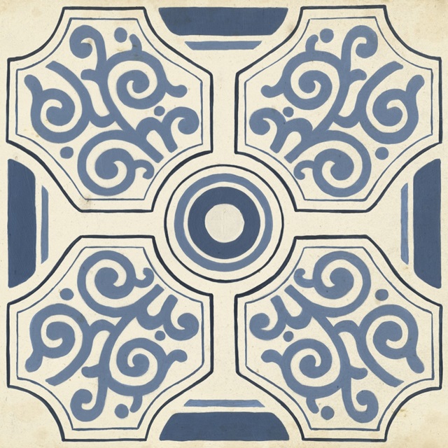 Indigo Motif IX