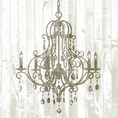 Shiplap Chandelier II