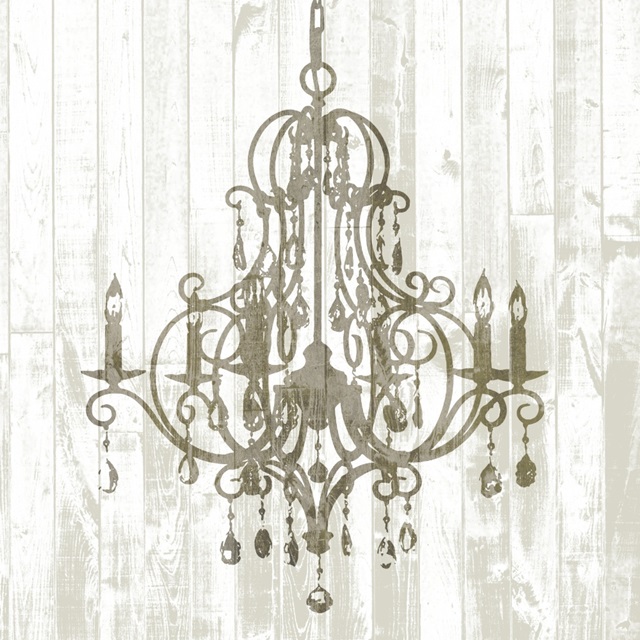 Shiplap Chandelier II