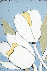 White Tulip Triptych I