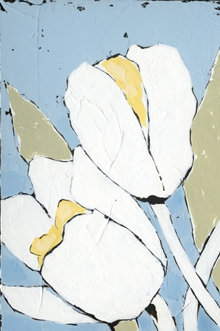 White Tulip Triptych I