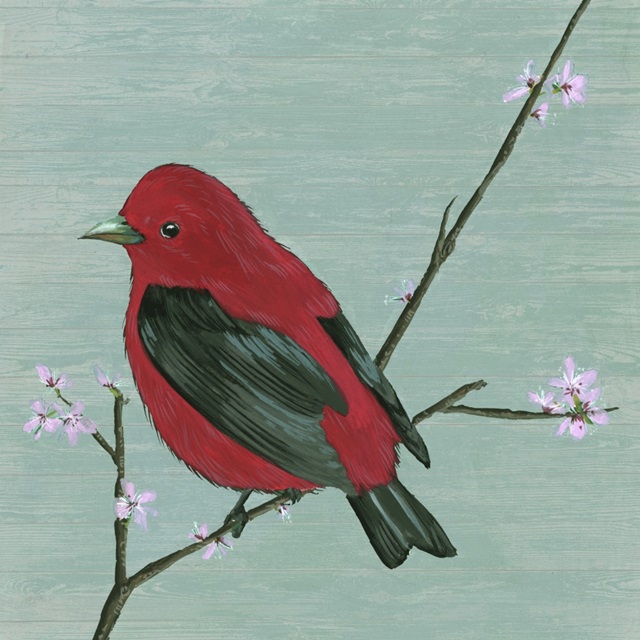 Bird and Blossoms III