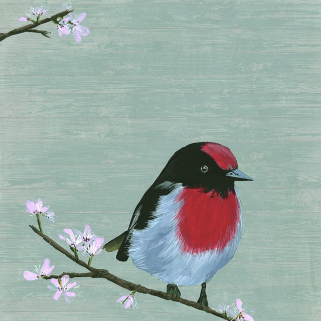 Bird and Blossoms IV