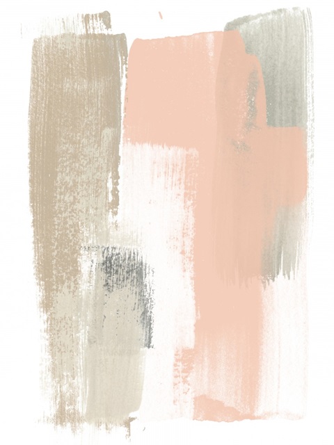 Blush Abstract VI