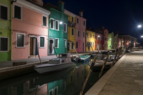 Burano Street Lights I