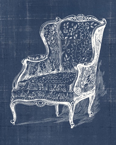 Antique Chair Blueprint III