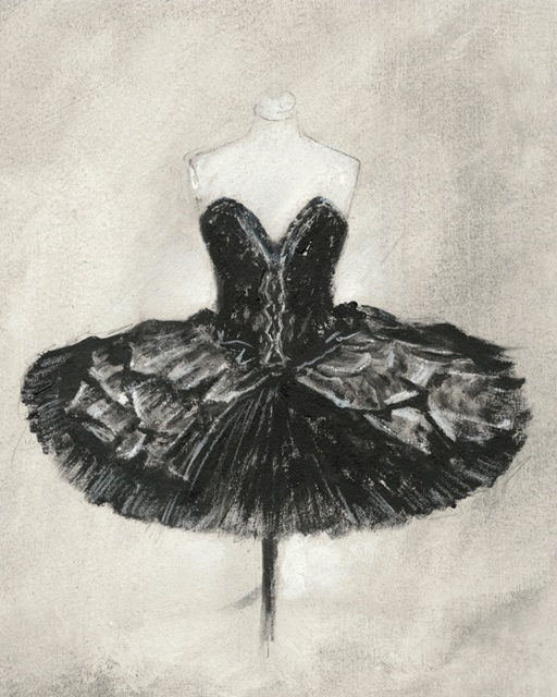 Black Ballet Dress I