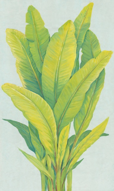 Chartreuse Tropical Foliage I