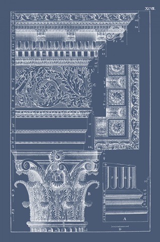 Column and Cornice Blueprint II