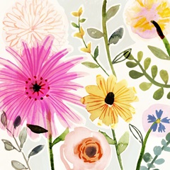 Floral Pop I