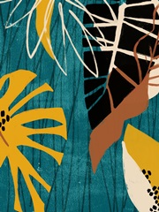 Graphic Blue Lagoon II