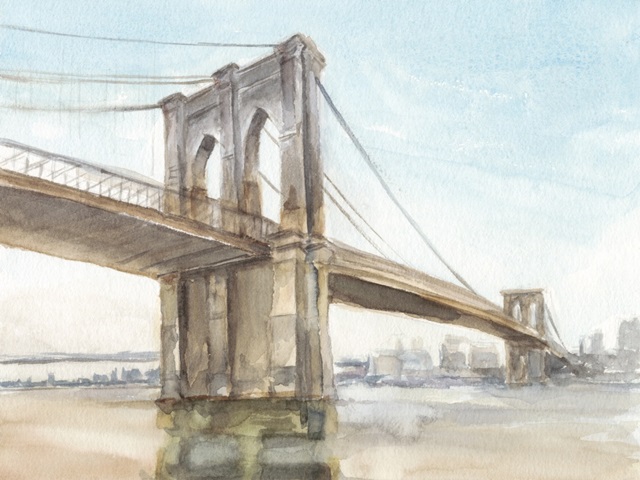 Iconic Watercolor Bridge II