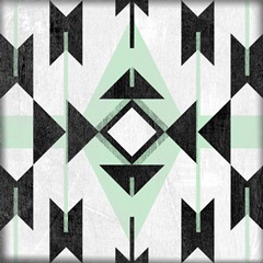 Modern Aztec Motif II
