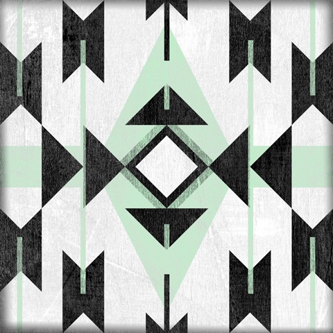 Modern Aztec Motif II