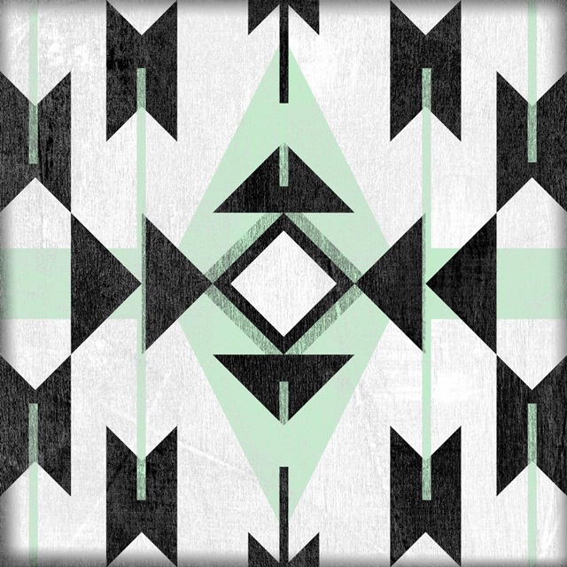 Modern Aztec Motif II