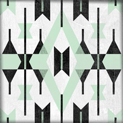 Modern Aztec Motif III