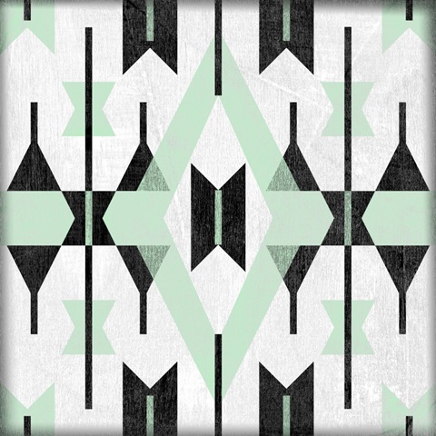 Modern Aztec Motif III